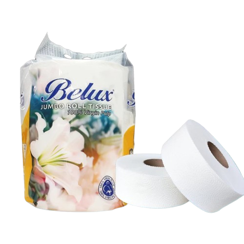 Belux Jumbo Roll Tissue – 100% Virgin Pulp