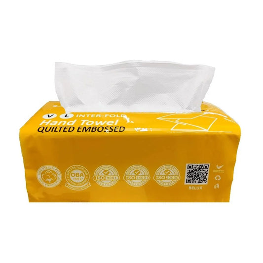 Belux Interfold Hand Towel – Quilted Embossed