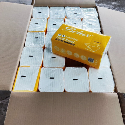 Belux Interfold Hand Towel – Quilted Embossed